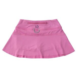 PRODOH GIRLS' TENNIS TWIRL SKORT IN FUCHSIA PINK